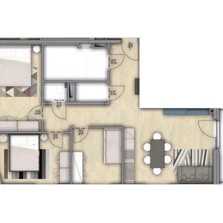 Cosy Grey And Big Ocean Apartment